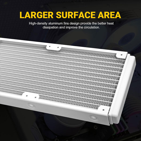 Ant Esports ICE-360 ARGB White CPU Liquid Cooler